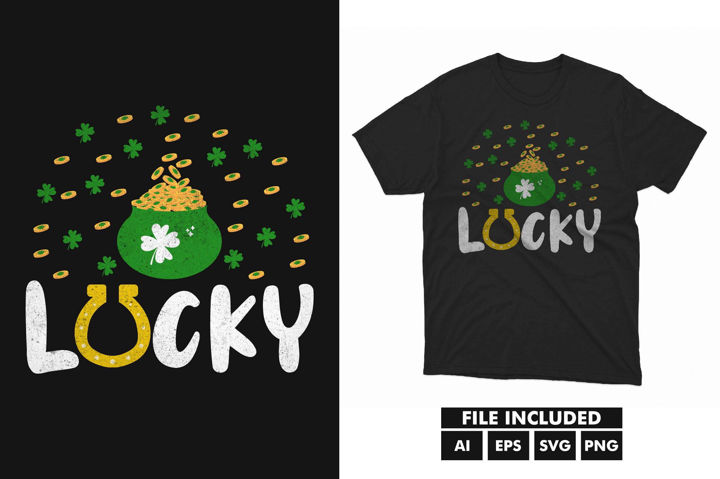 St. Patrick's Day T-Shirt SVG Design