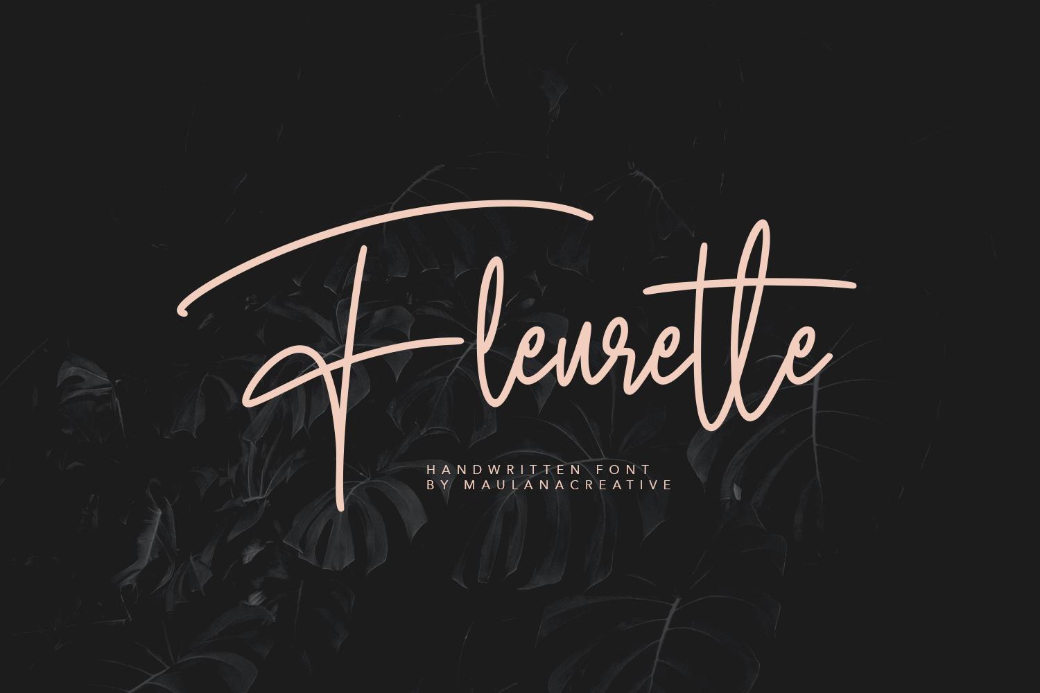 Fleurette Font