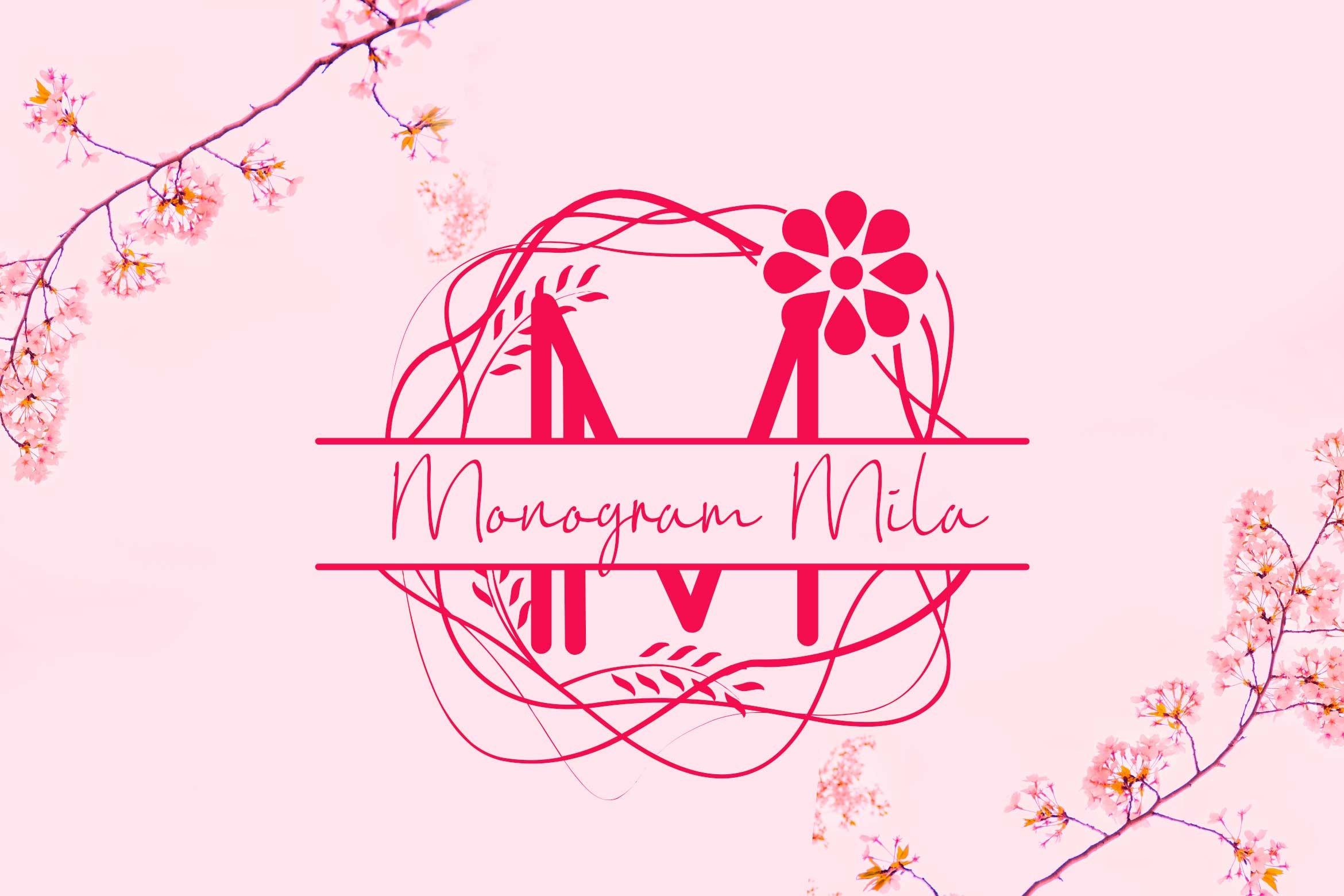 Monogram Mila Font