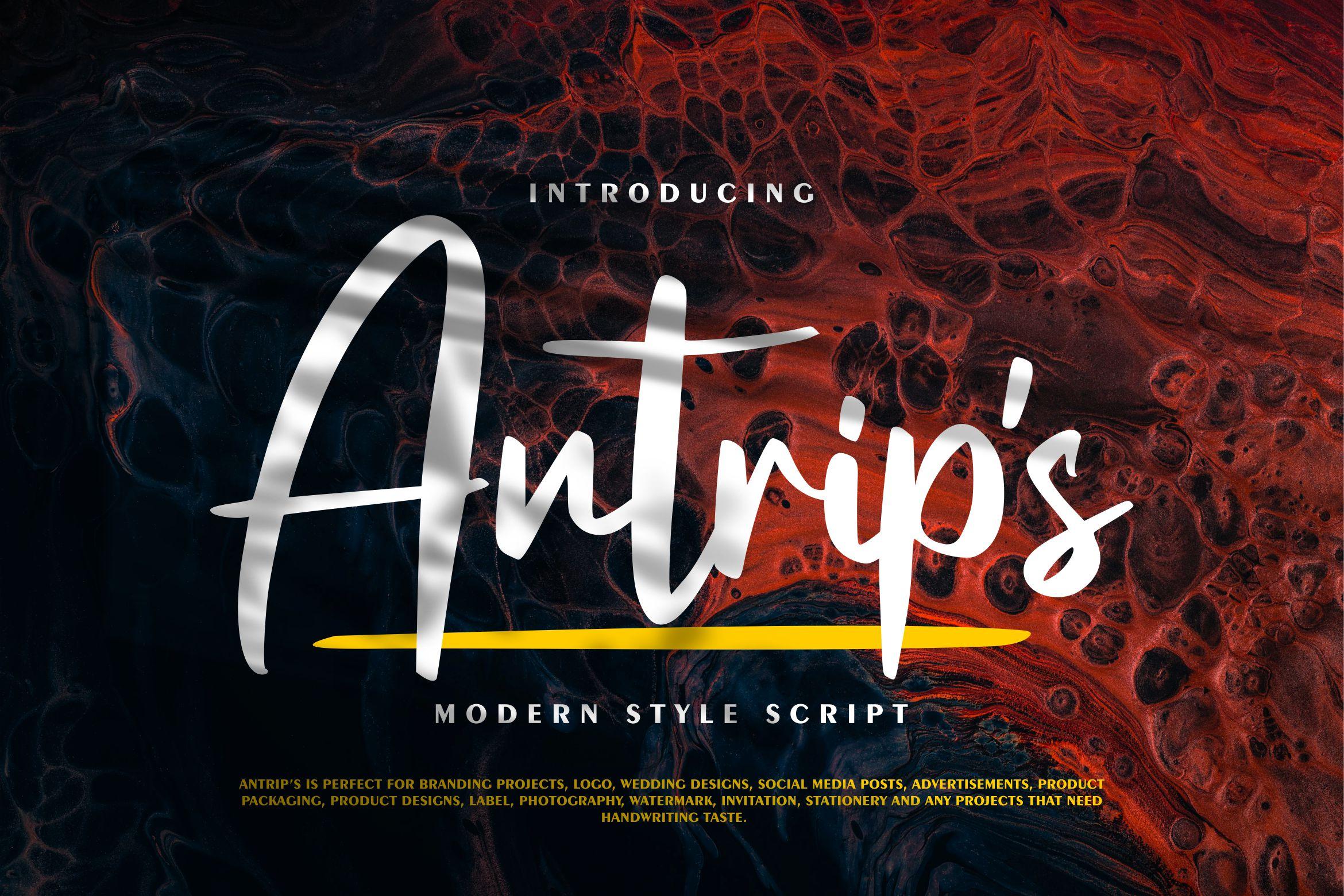 Antrip's Font
