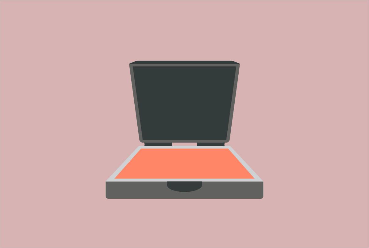 Blush on Cartoon Flat Vector