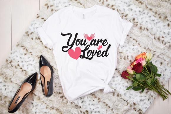Valentine's Day Typography SVG Design