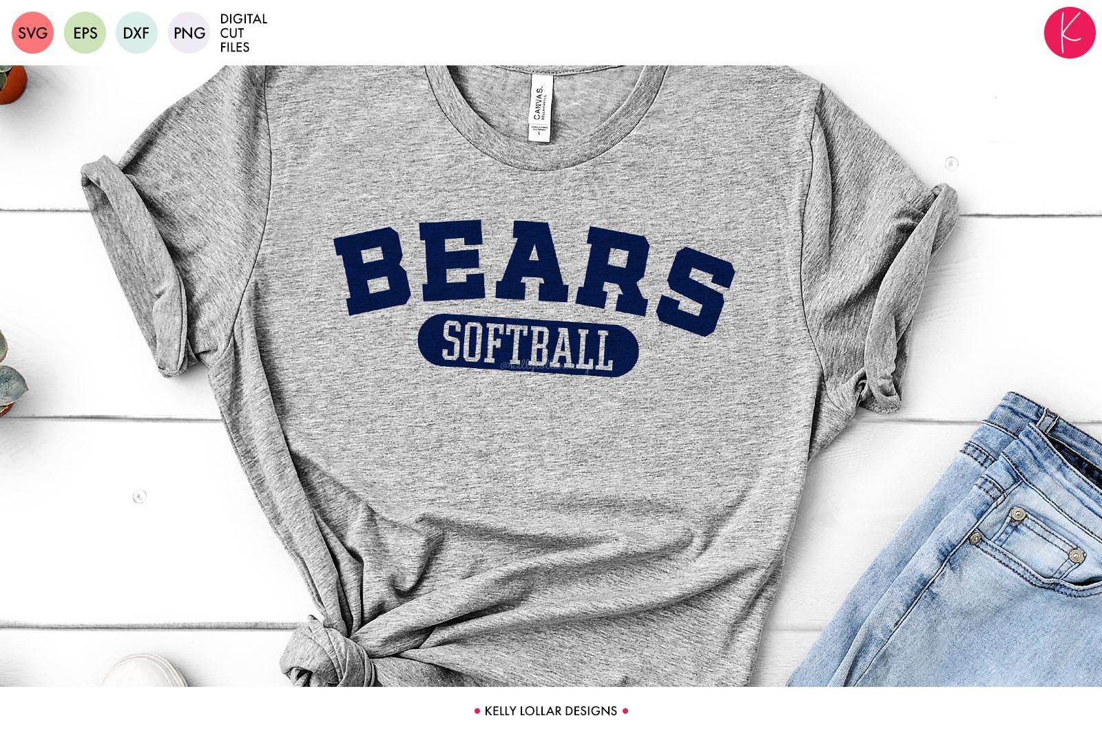 Bears Softball Arched