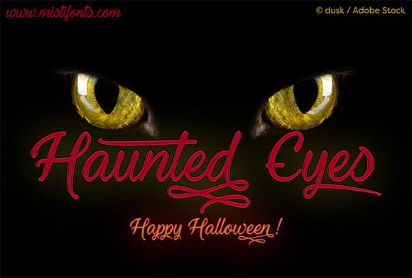 Haunted Eyes Font