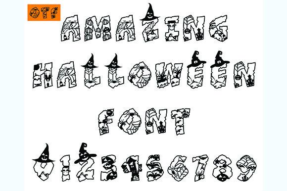Amazing Halloween Font