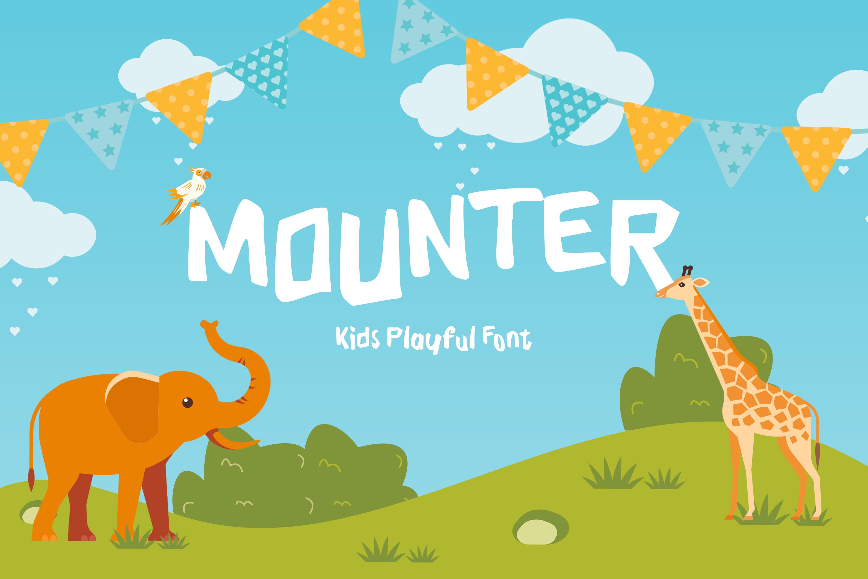 Mounter Font