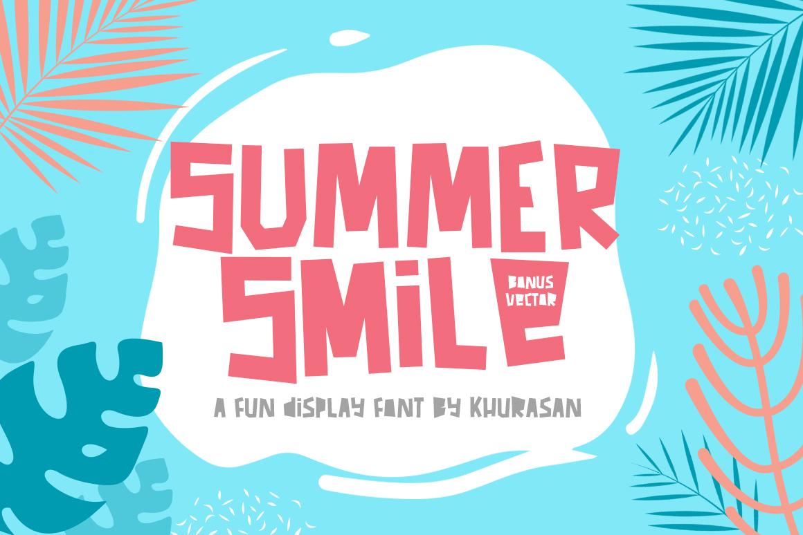 Summer Smile Font