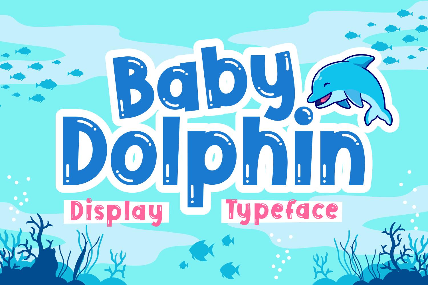 Baby Dolphin Font