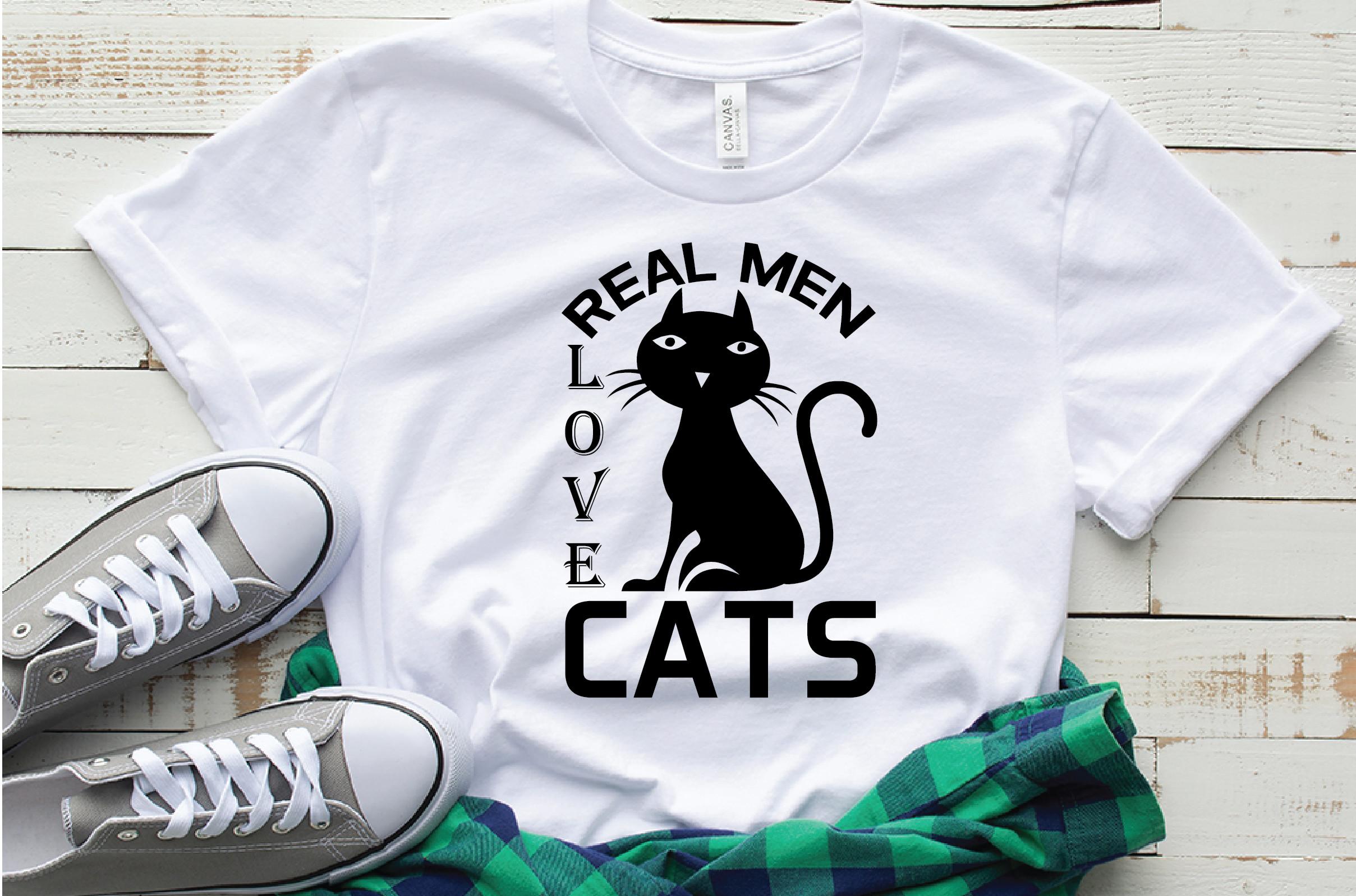 Real Men Love Cats Svg