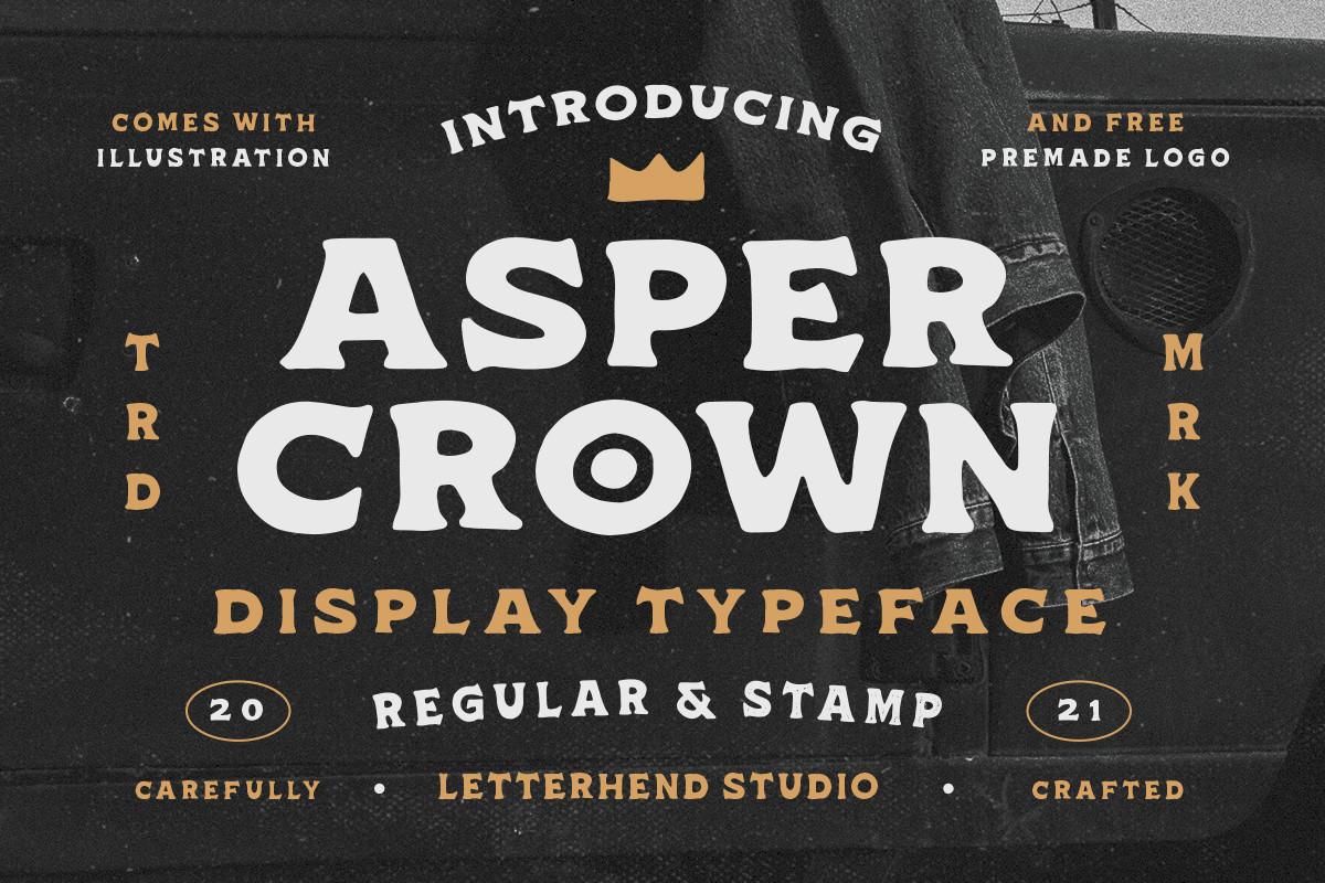 Asper Crown Font