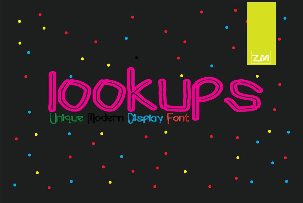 Lookups Font