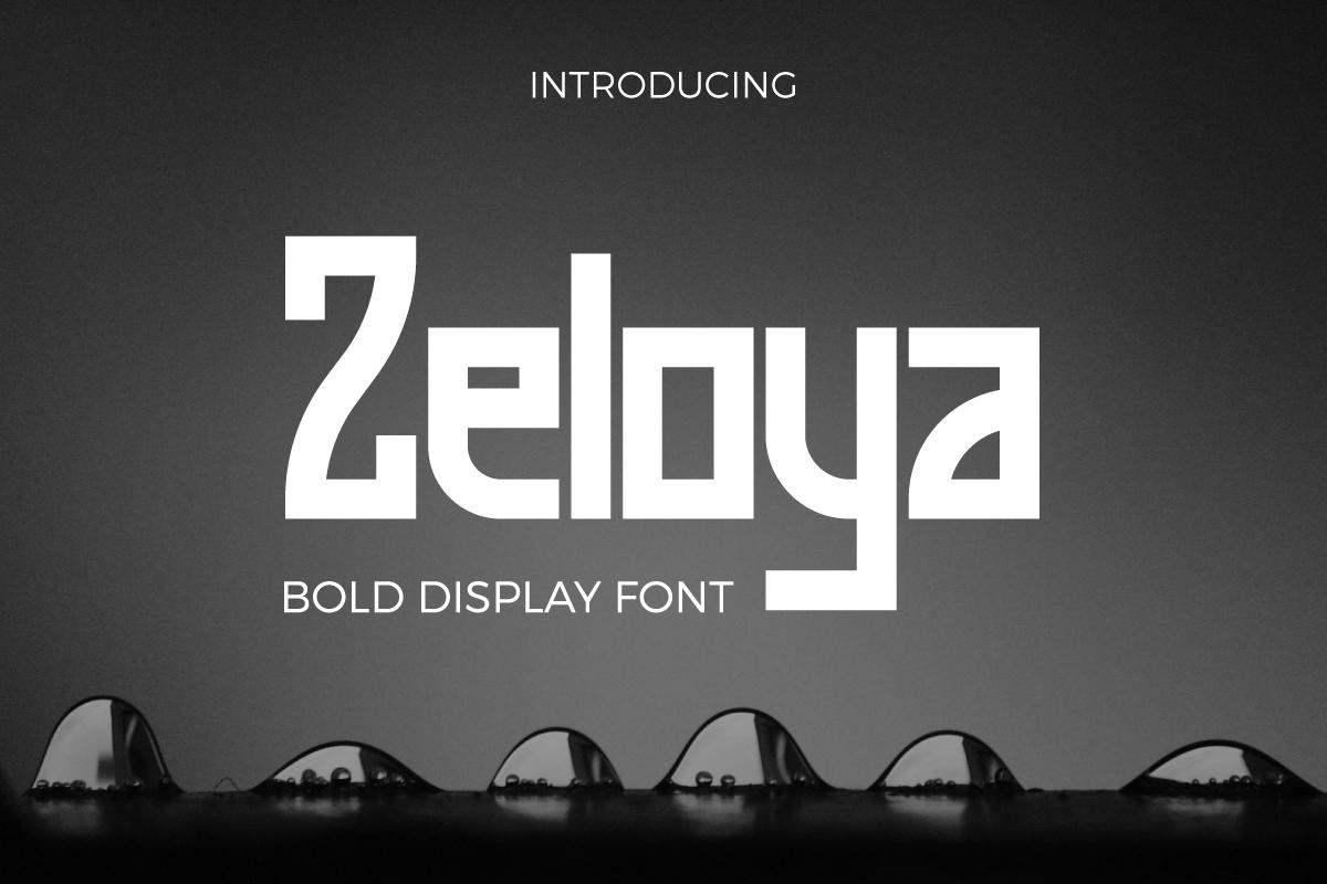 Zeloya Font