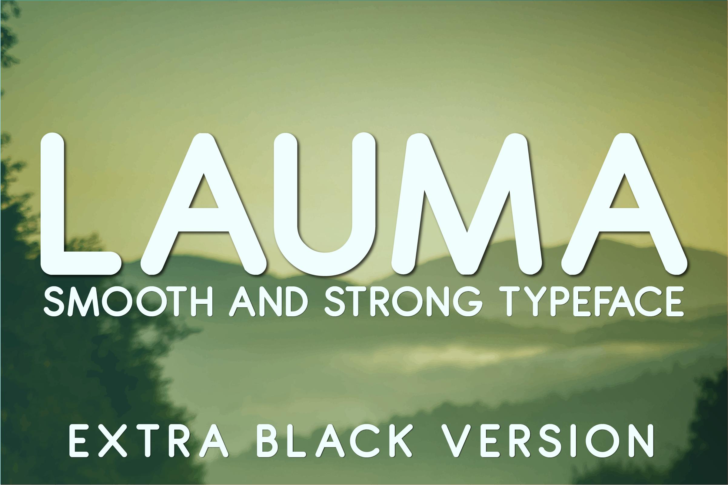 Lauma Extra Black Font