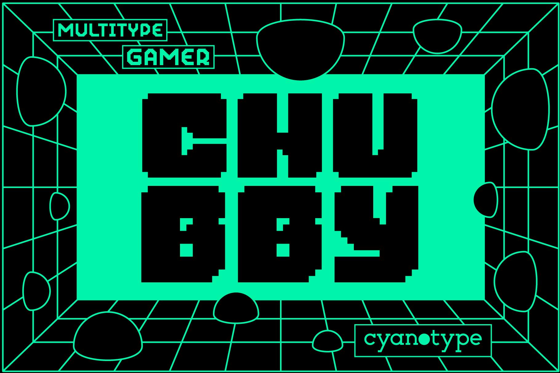 Gamer Chubby Font