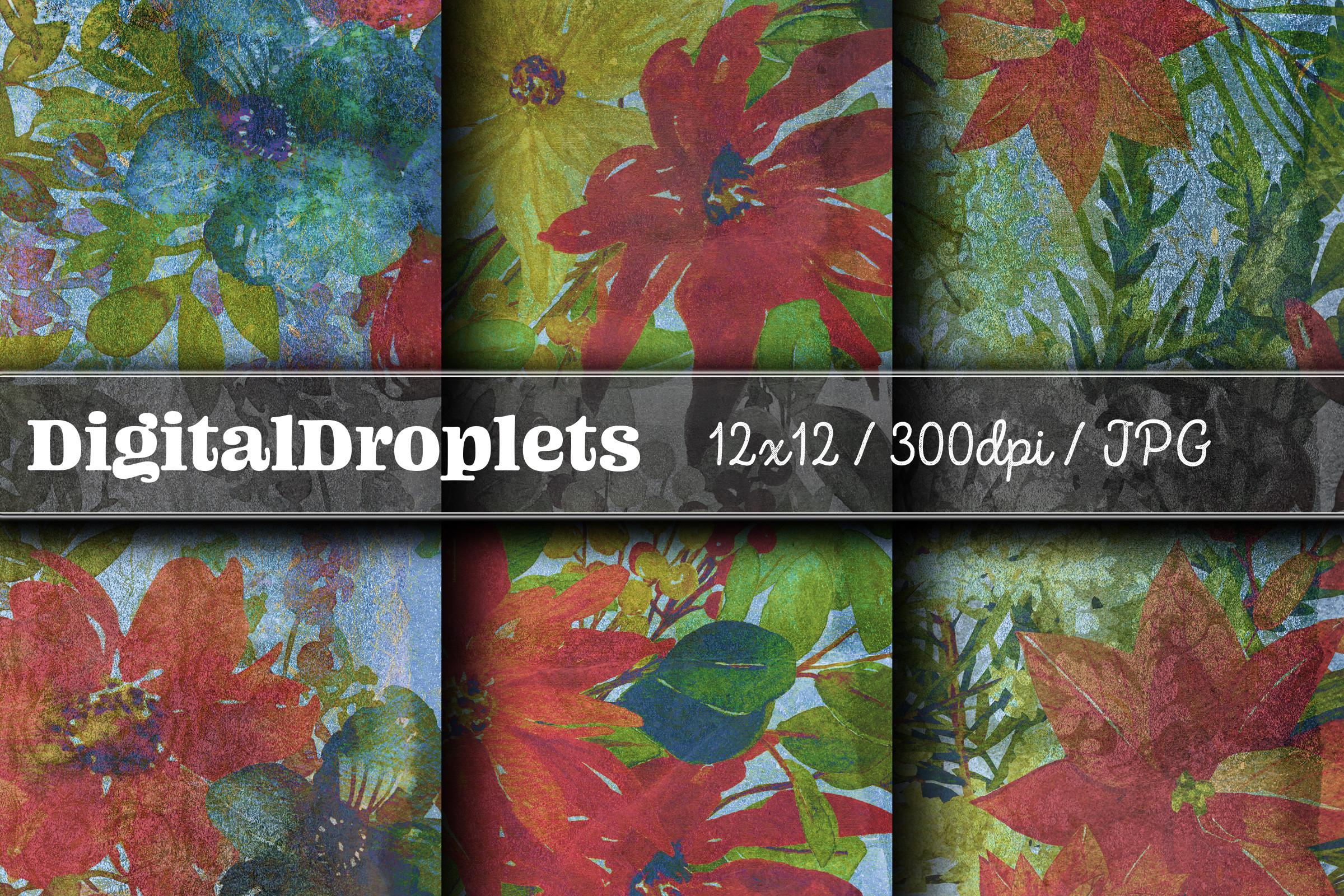 Gilded Flowers | FREEBIE