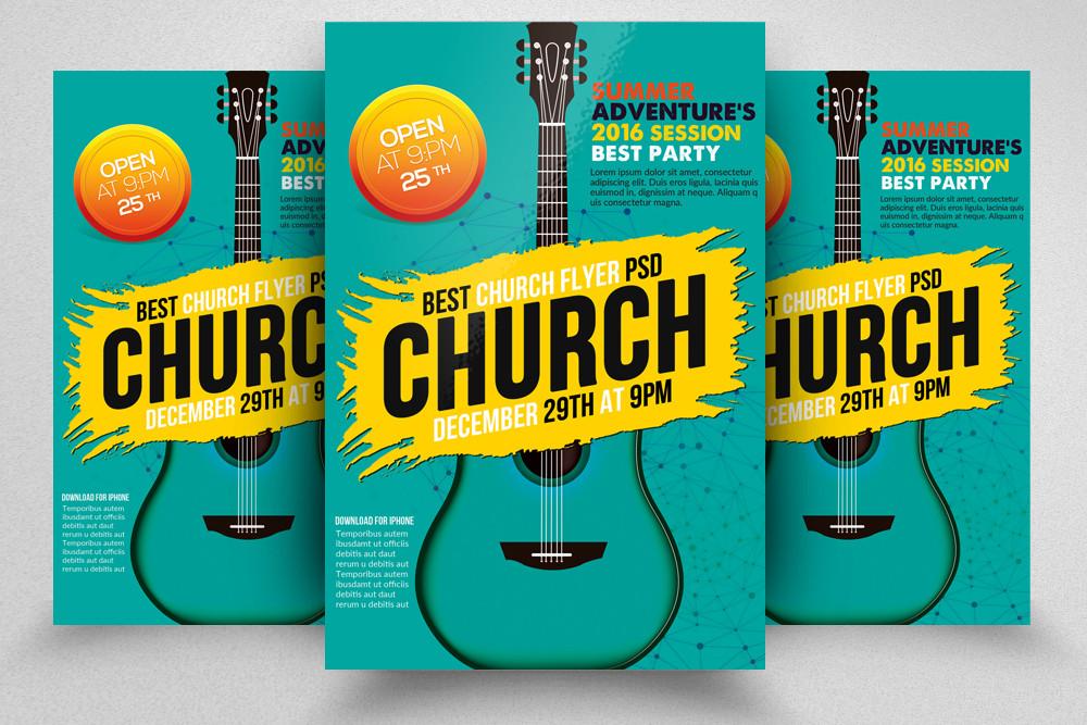 Church Concert Event Flyer