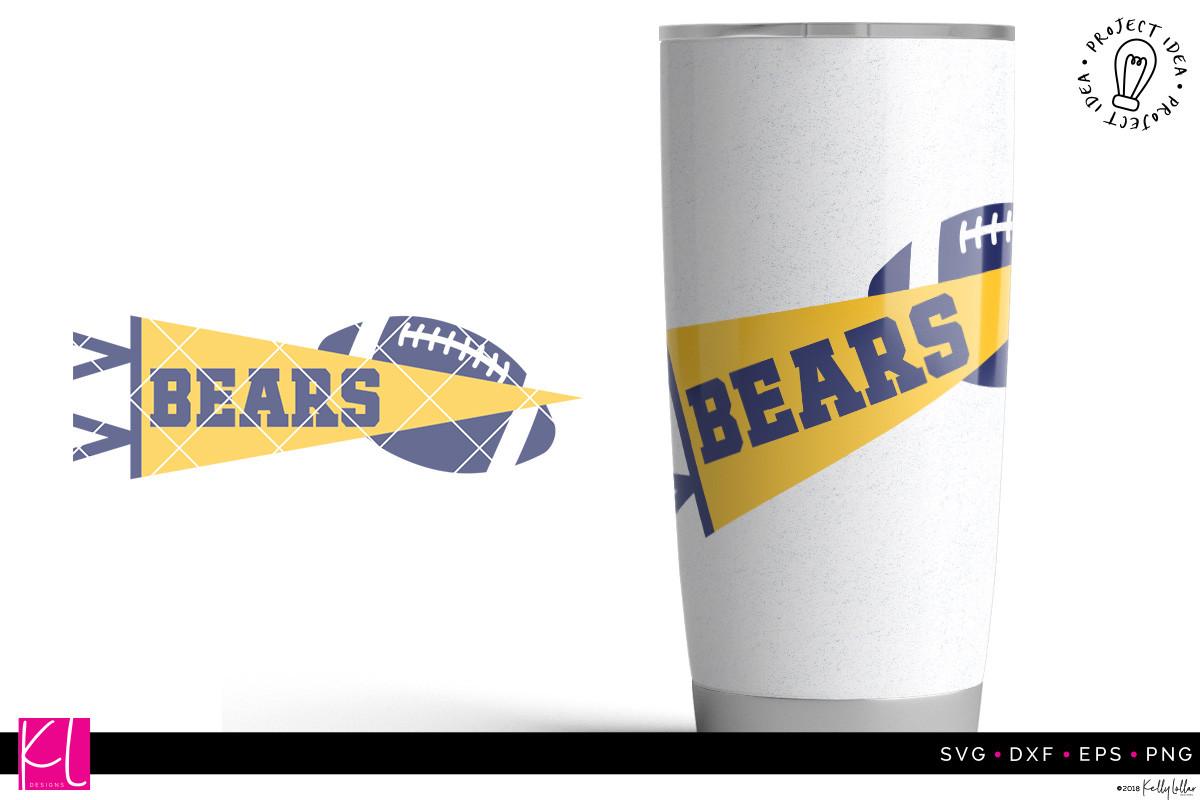 Bears Football Pennant
