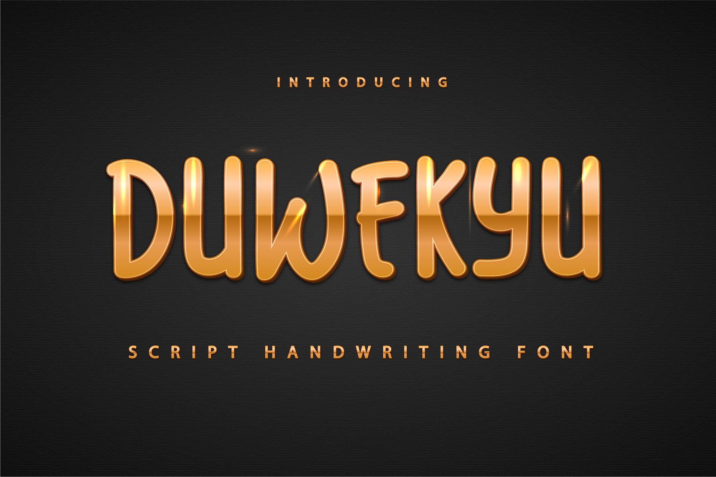 Duwekyu Font