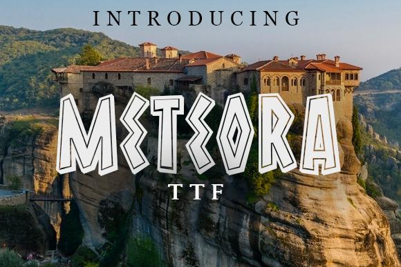 Meteora Font