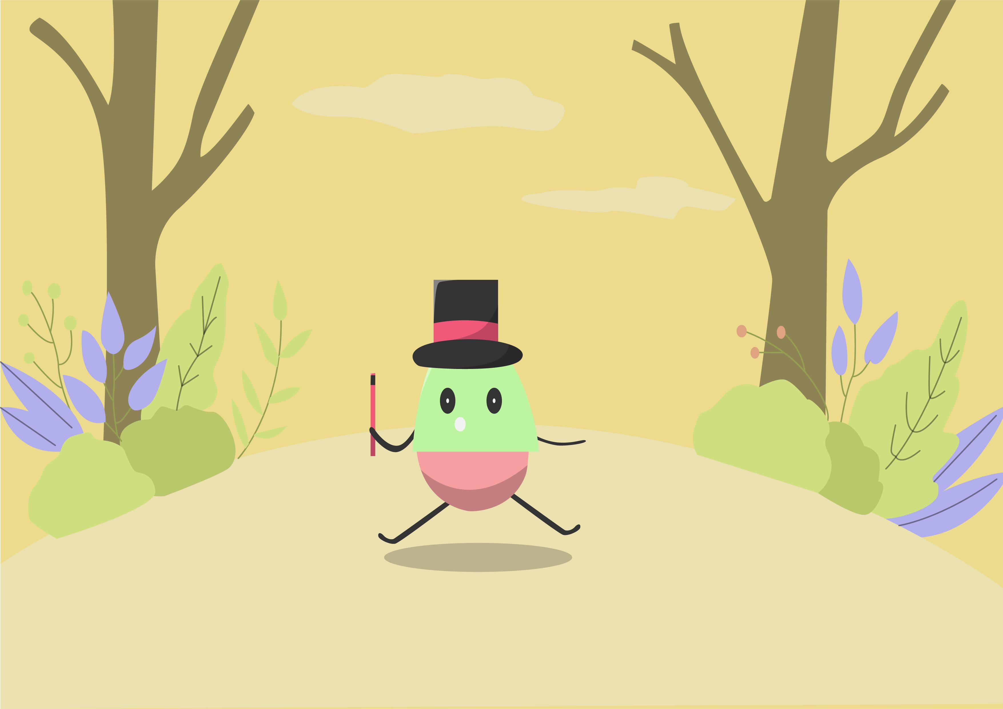 Cute Peanut Dumb Illustration #311