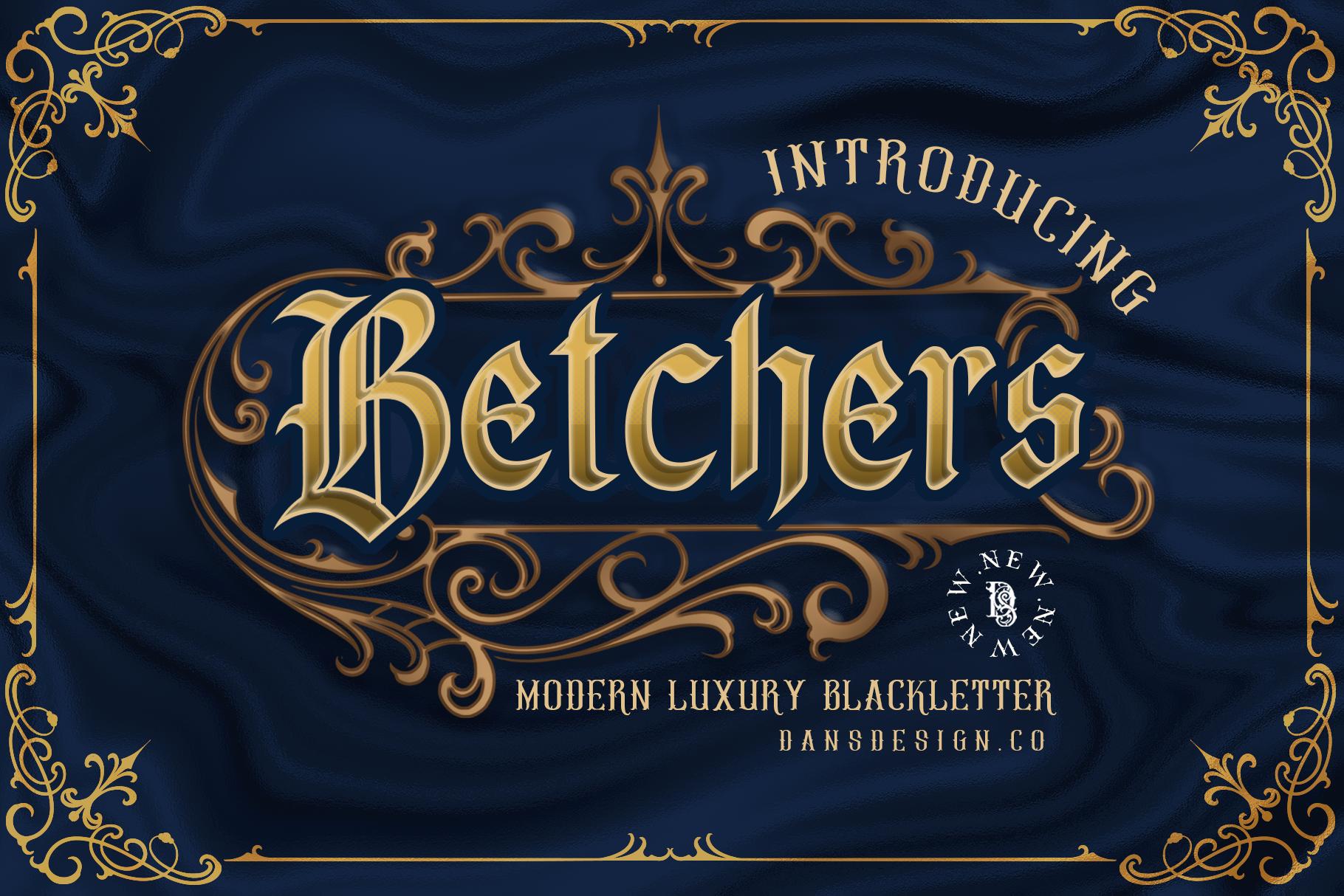 Betchers Font
