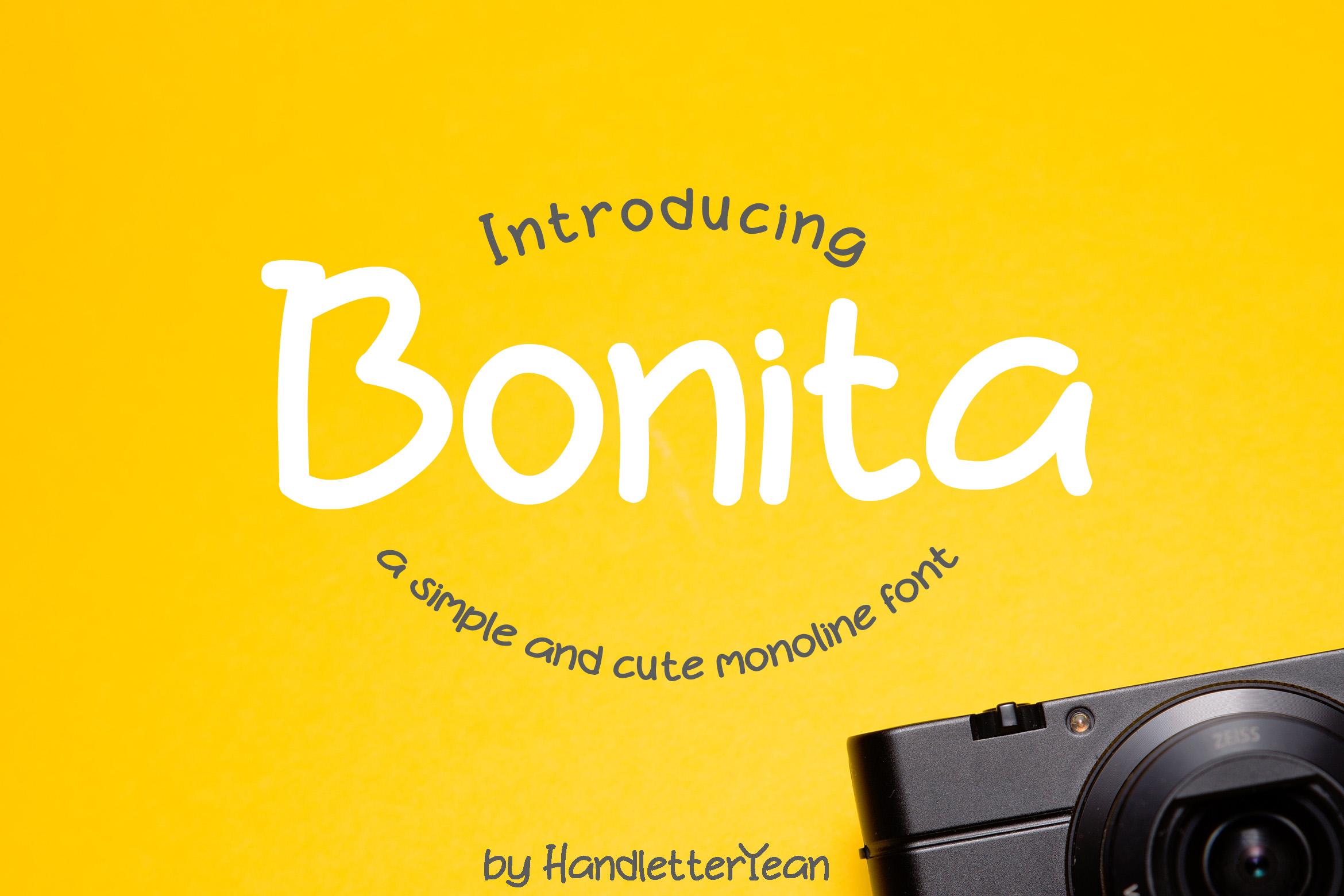 Bonita Family Font