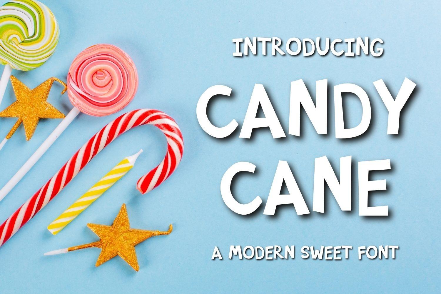 Candy Cane Font