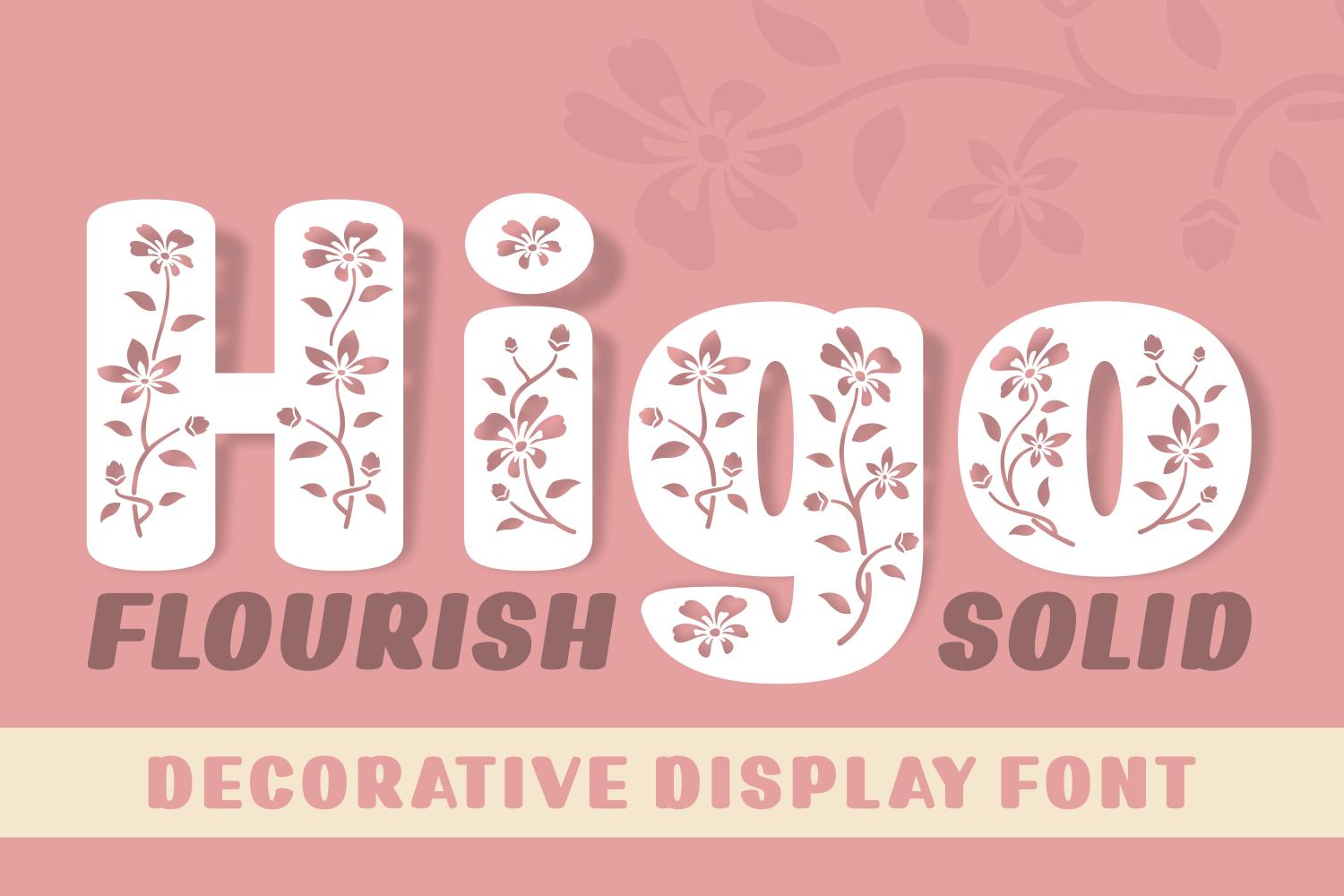 Higo Font