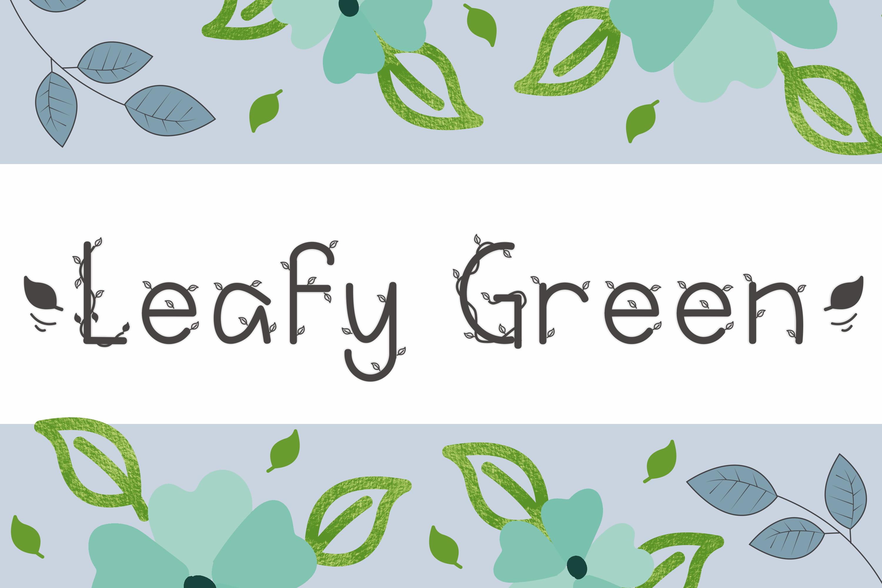 Leafy Green Font