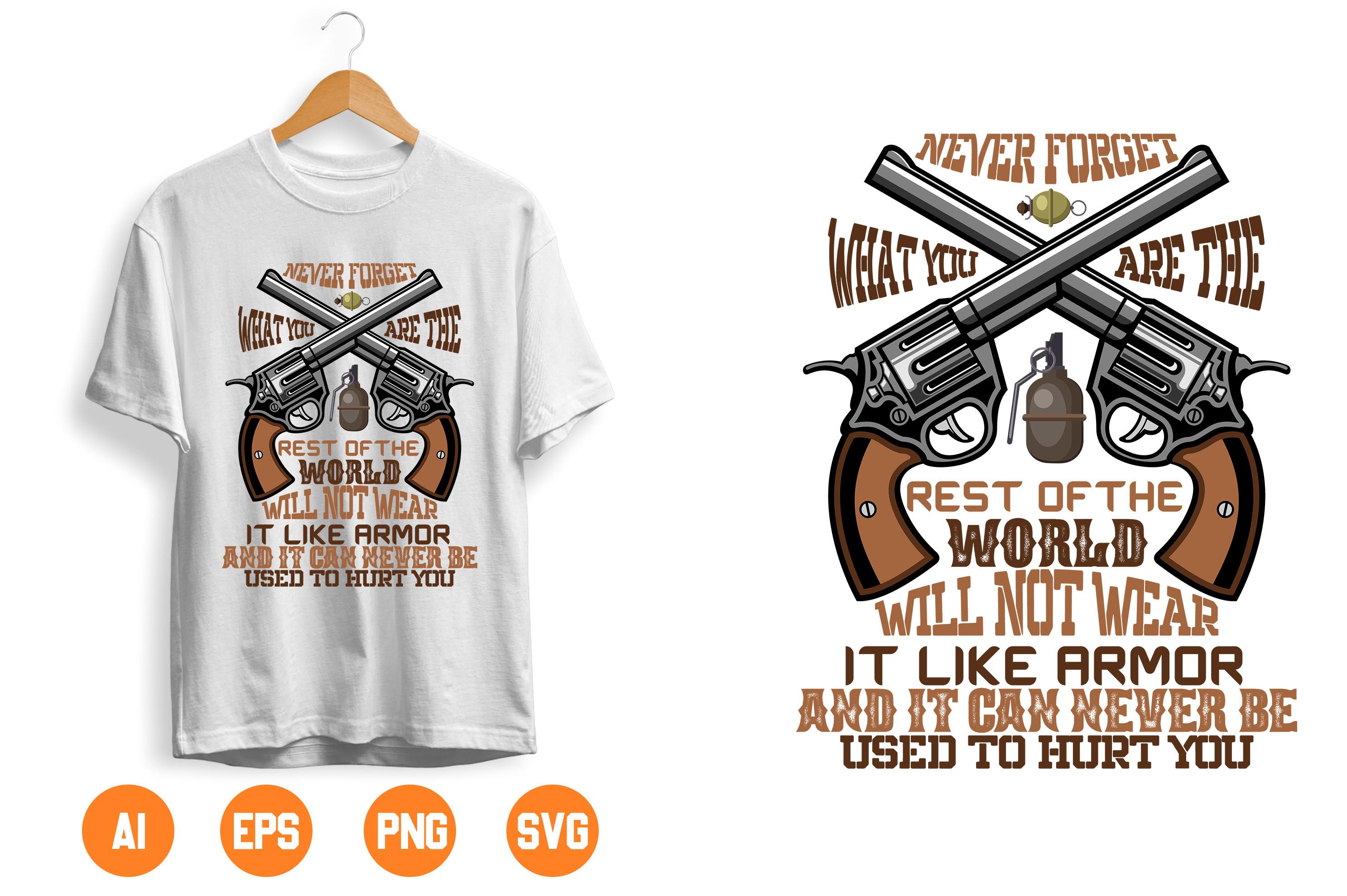 USA Army T-shirt Design 45