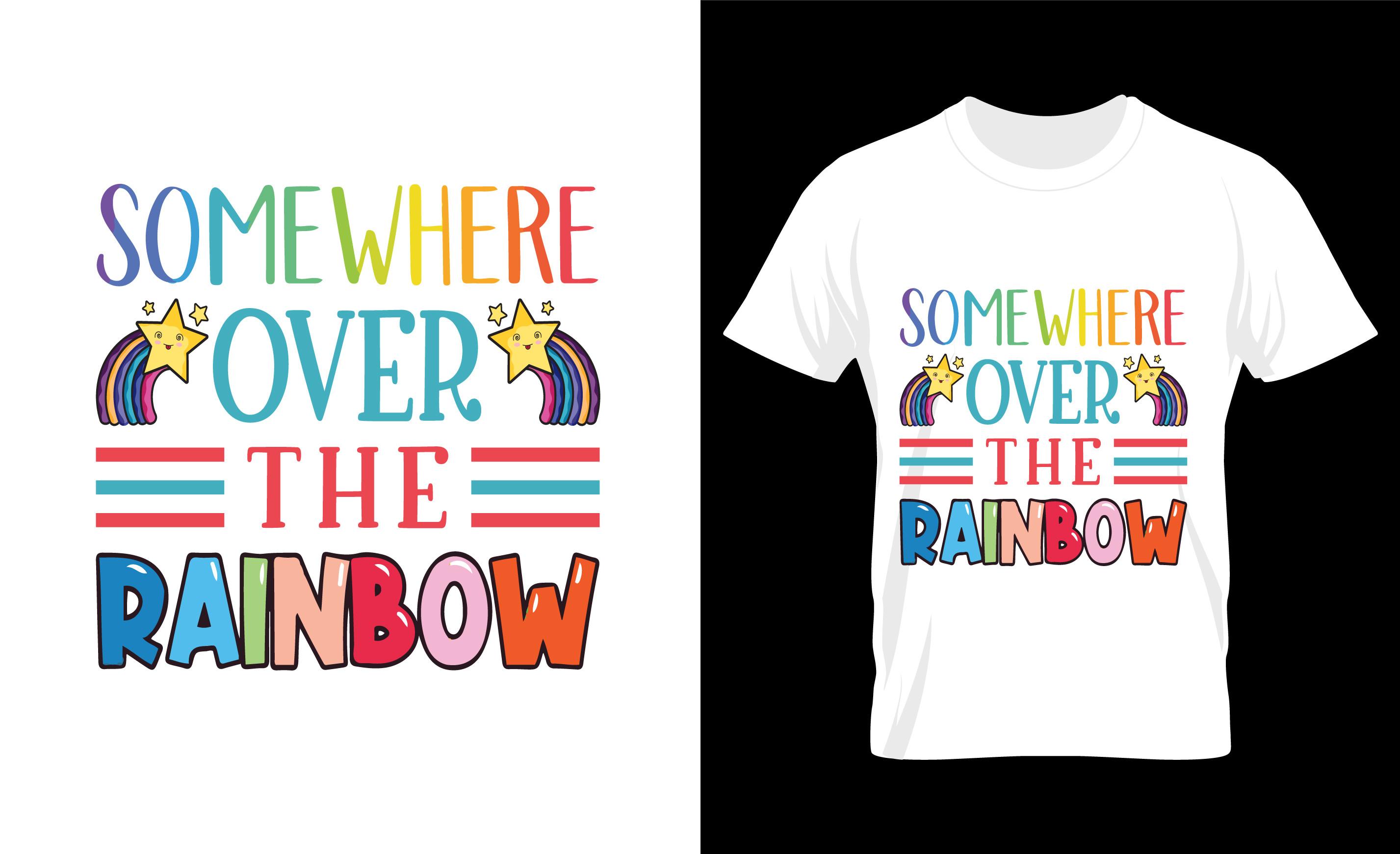 Rainbow Tshirt Design 1