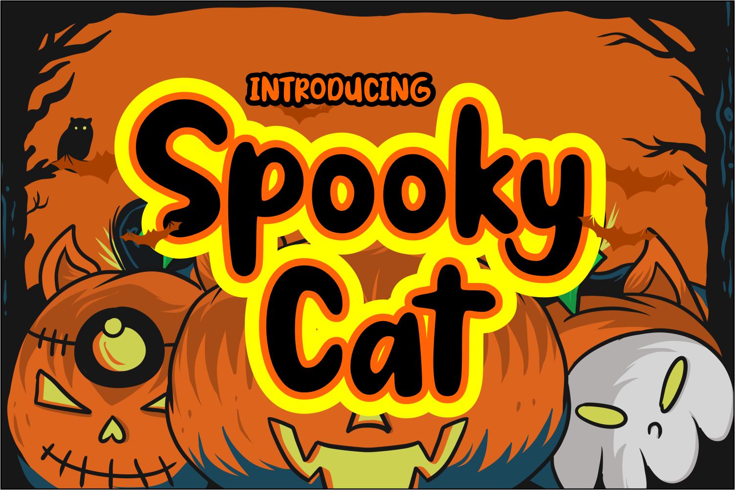Spooky Cat Font