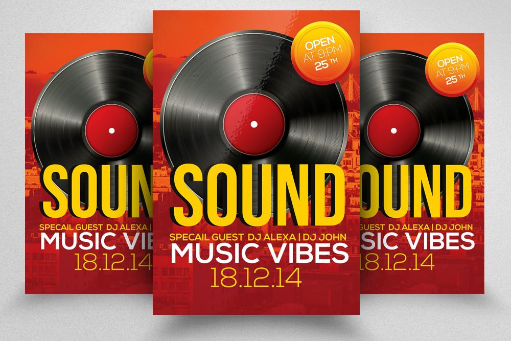 Dj Music Party Night Flyer