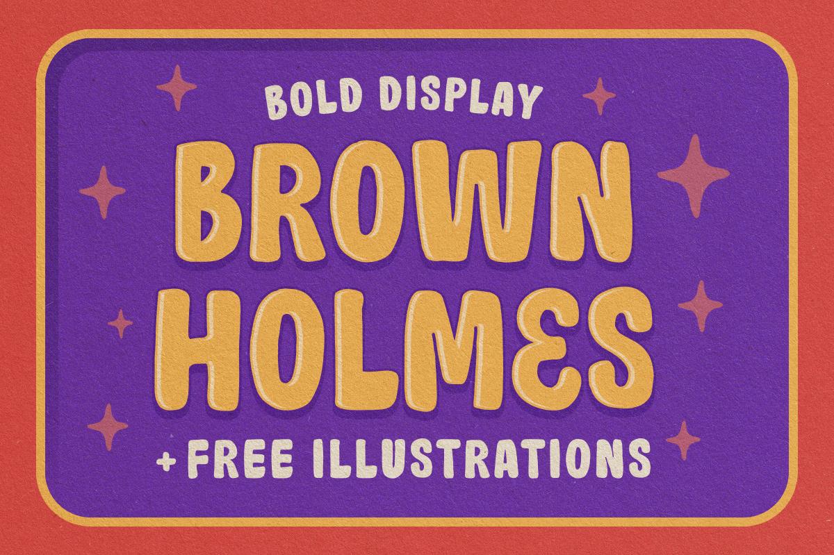 Brown Holmes Font