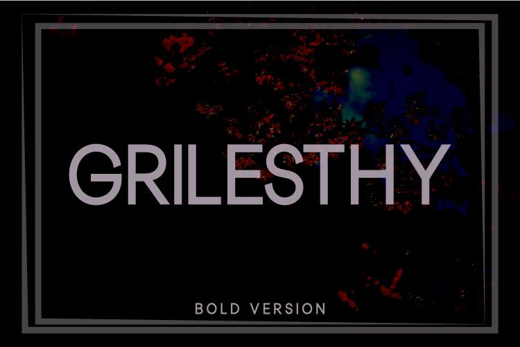 Grilesthy Bold Font