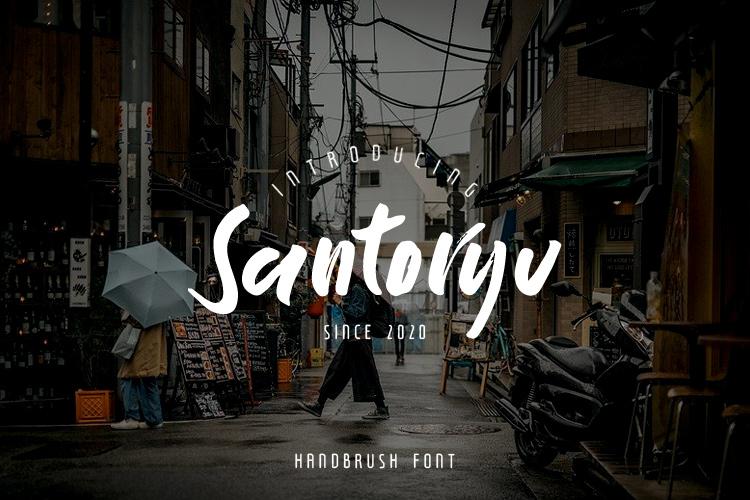 Santoryu Font