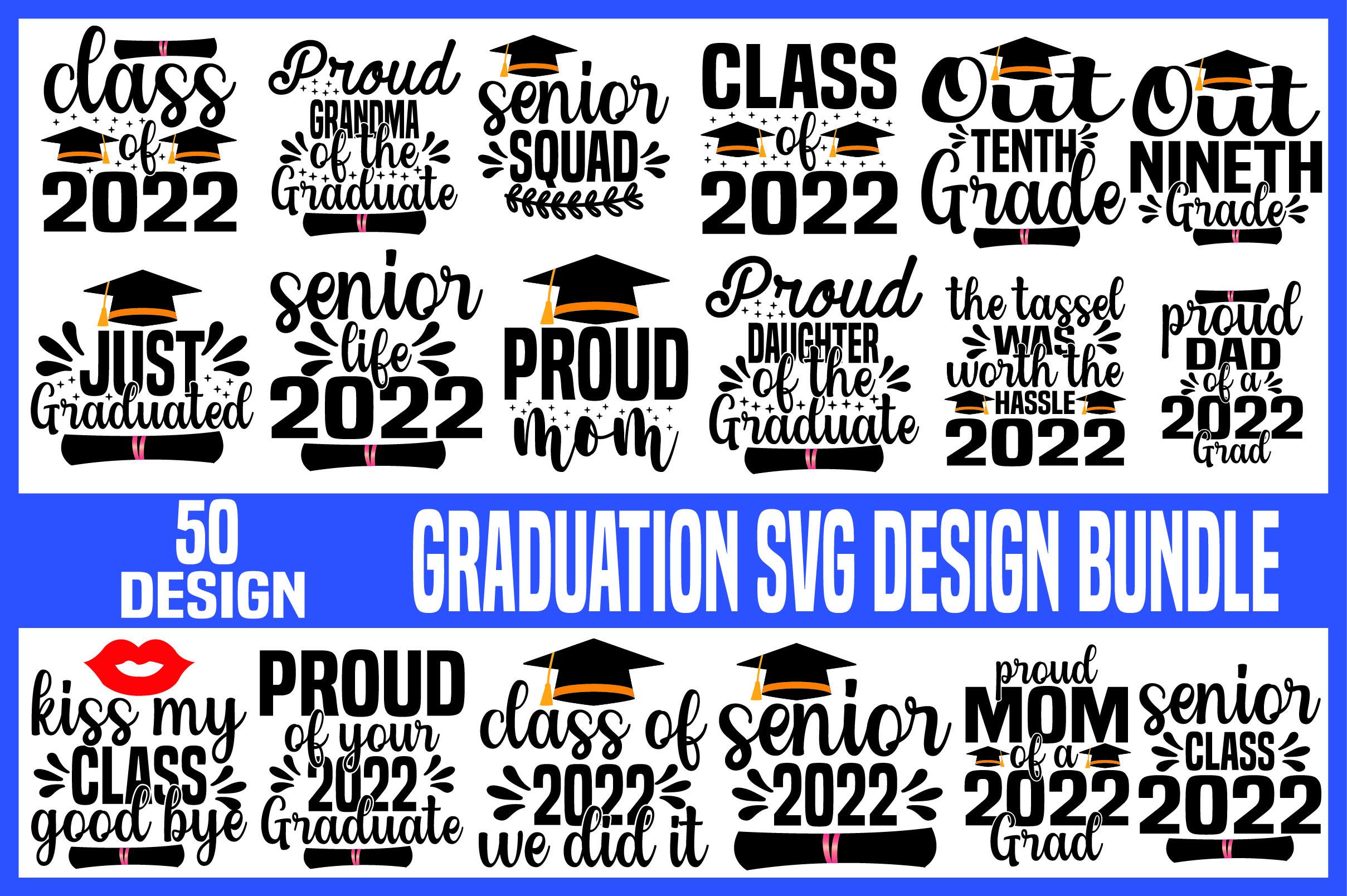 Graduation SVG Design Bundle