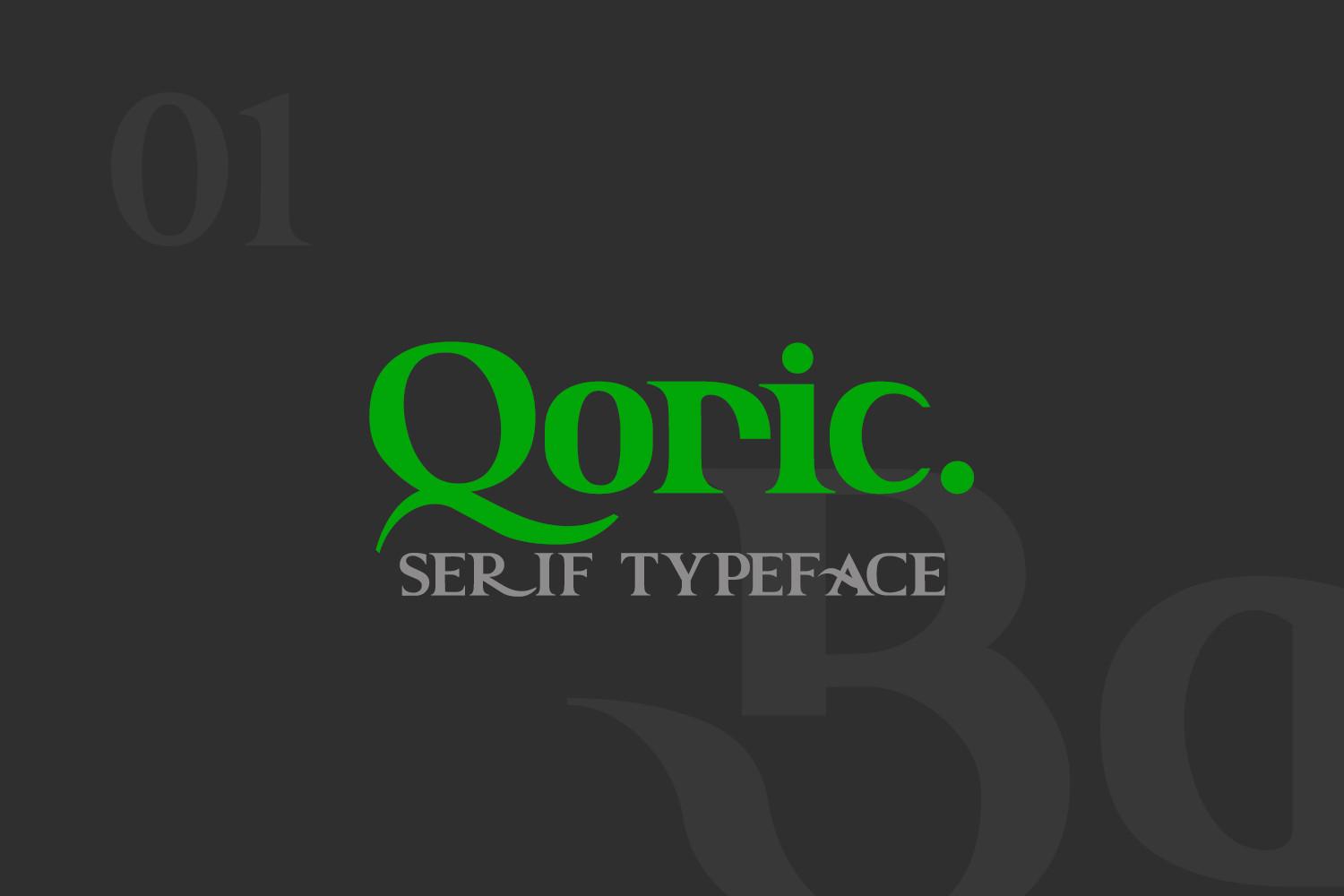Qoric Font