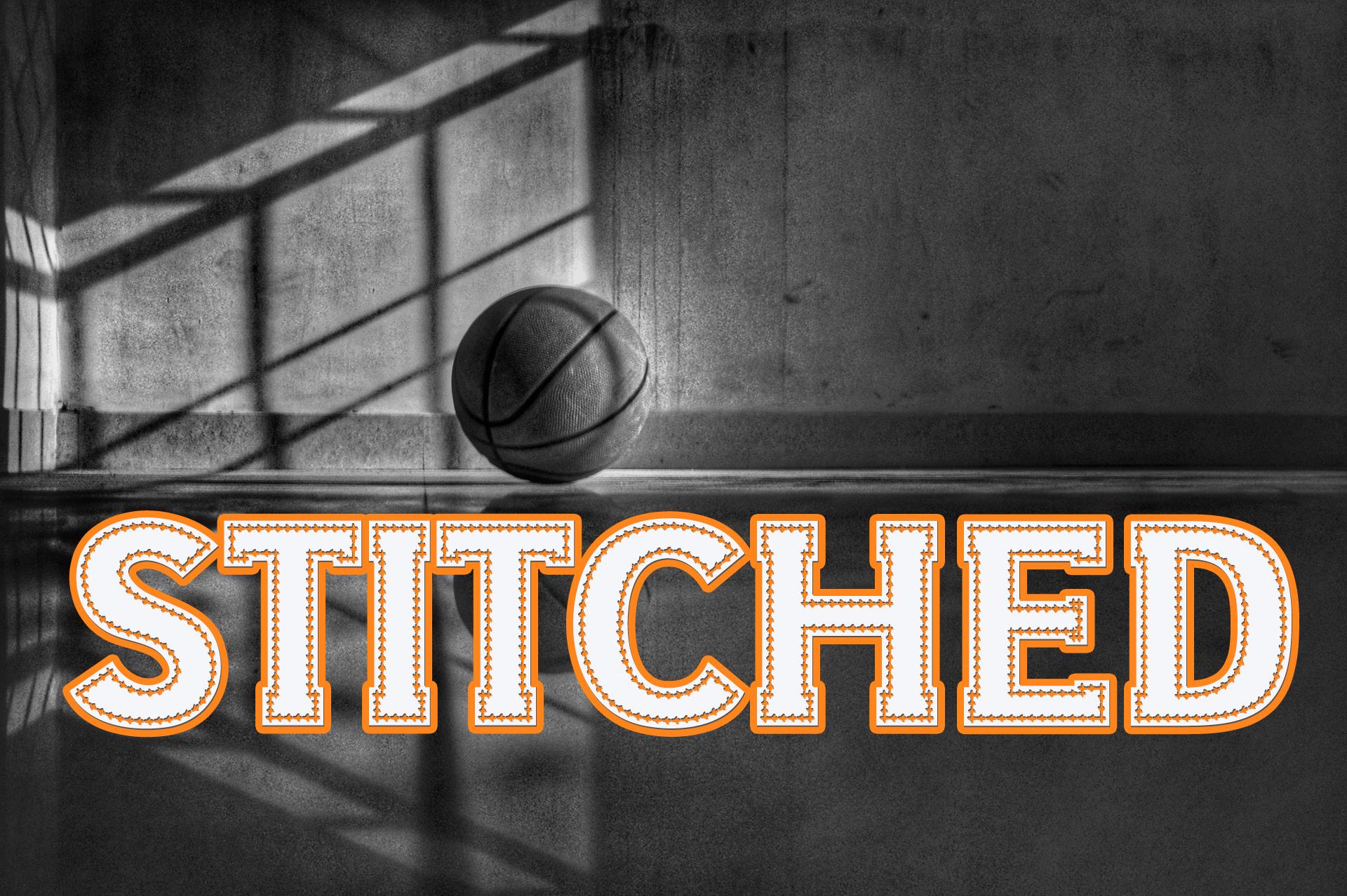 Stitched Font