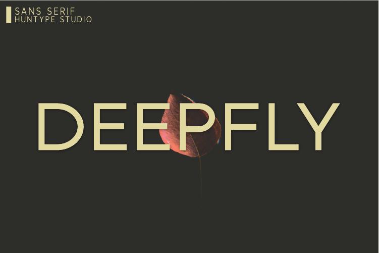 Deepfly Font