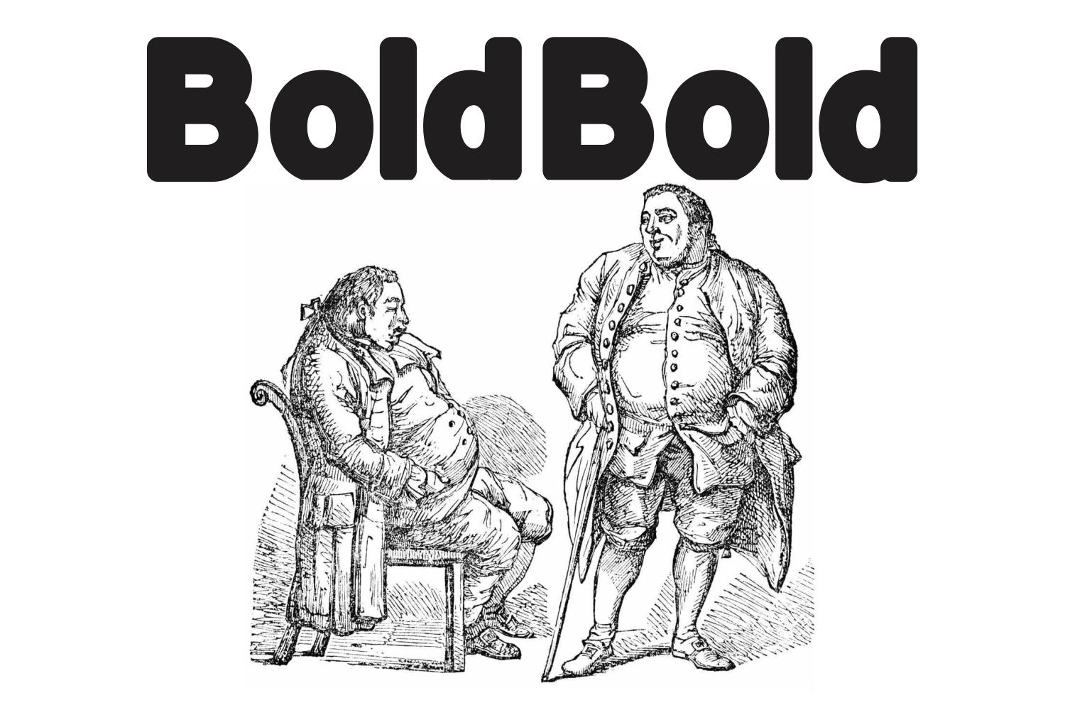 BoldBold Font