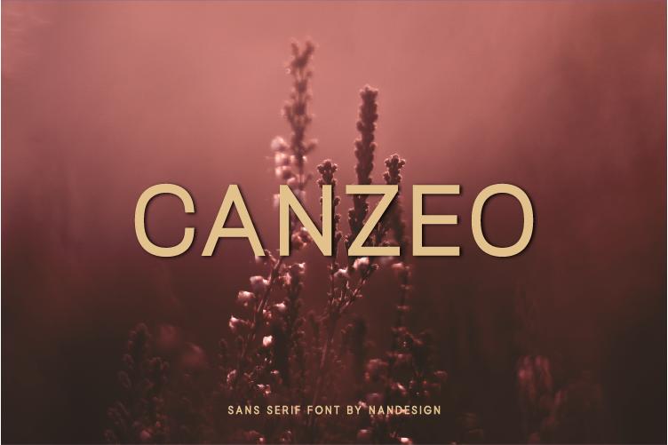 Canzeo Font