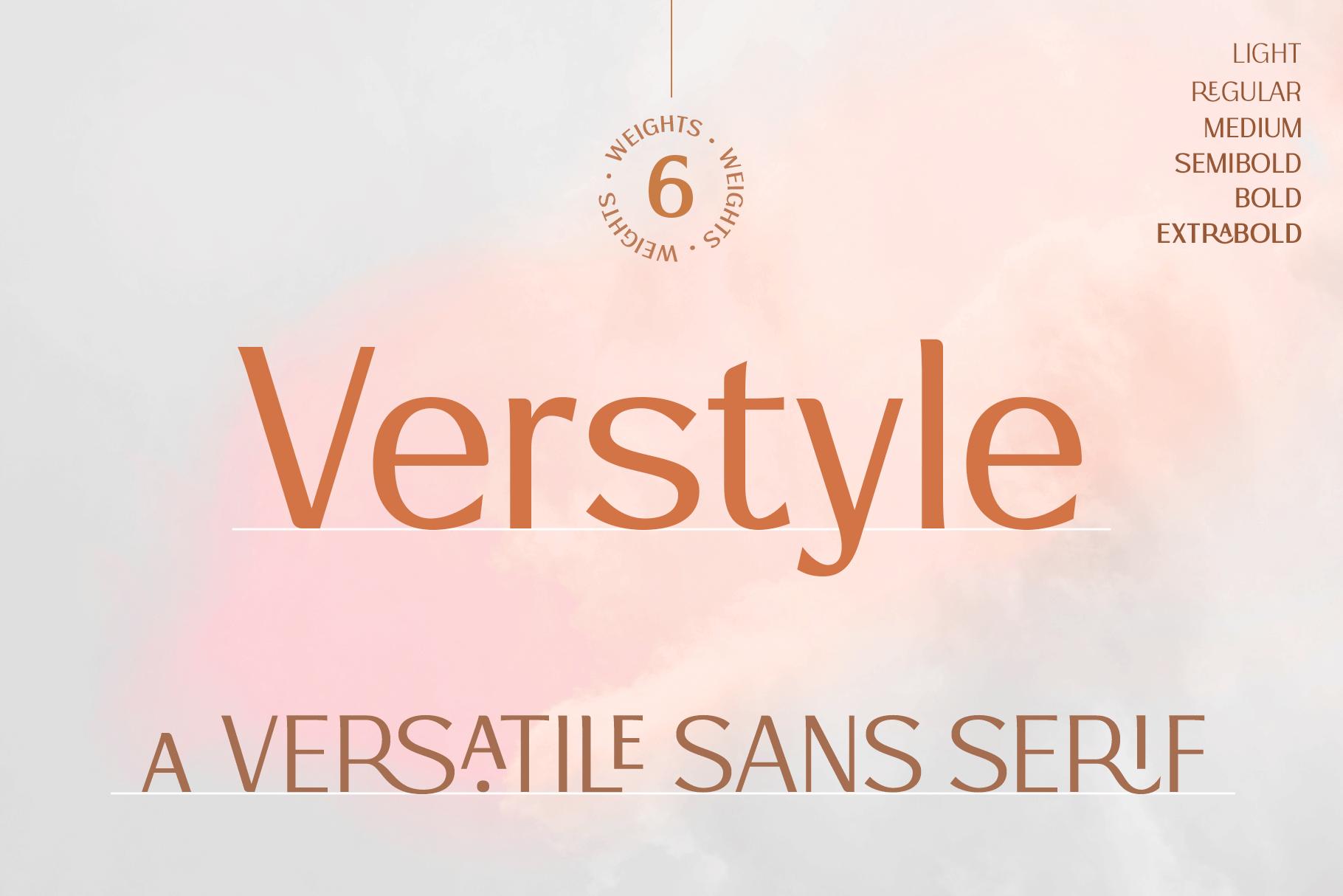 Verstyle Font