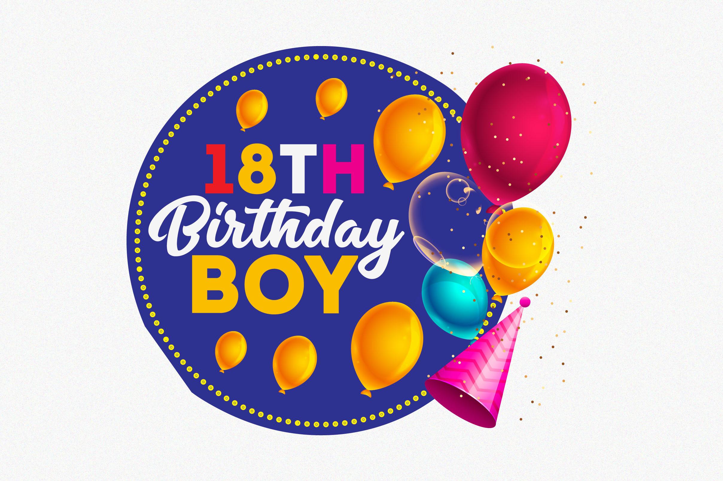 18th Birthday Boy
