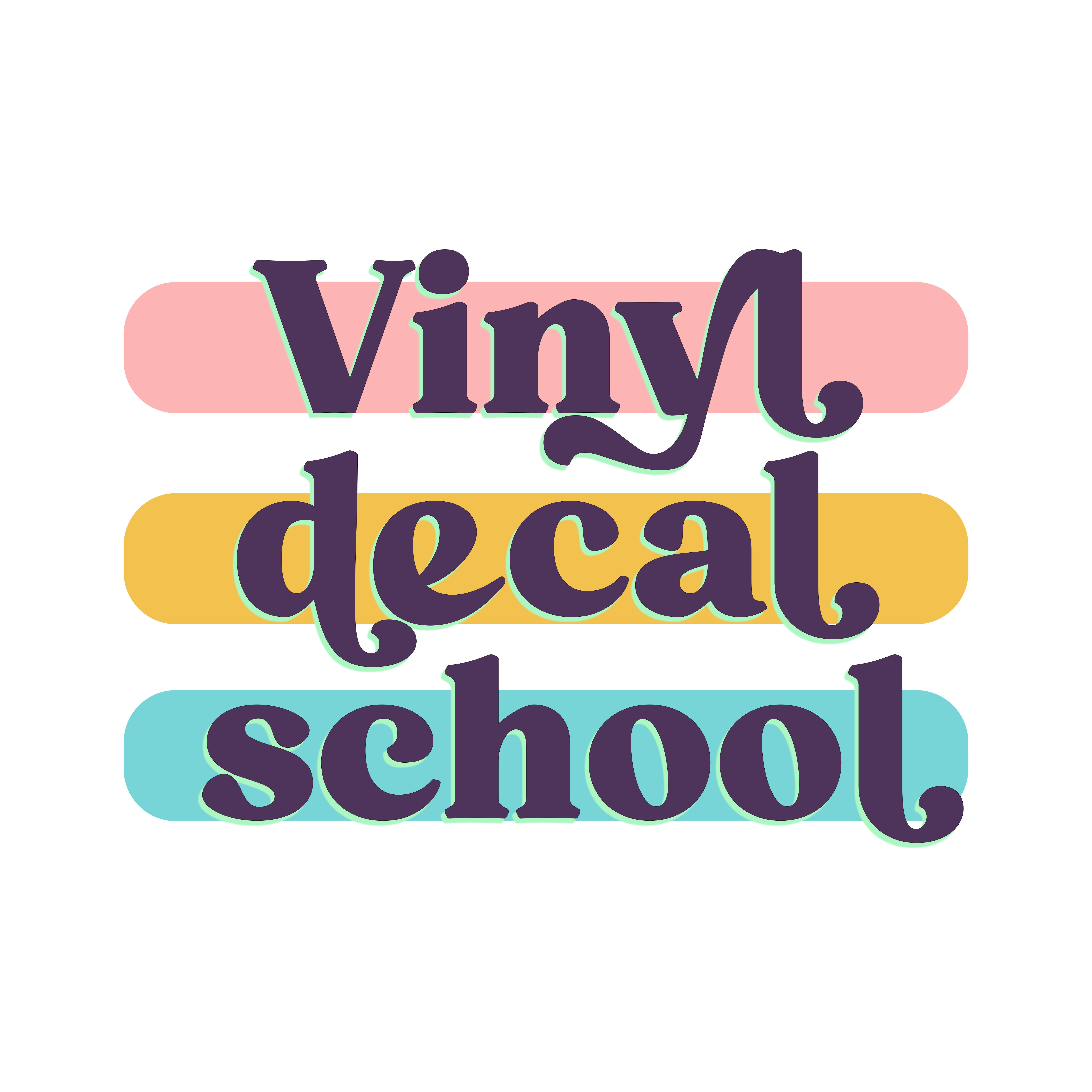 vinyldecalschool