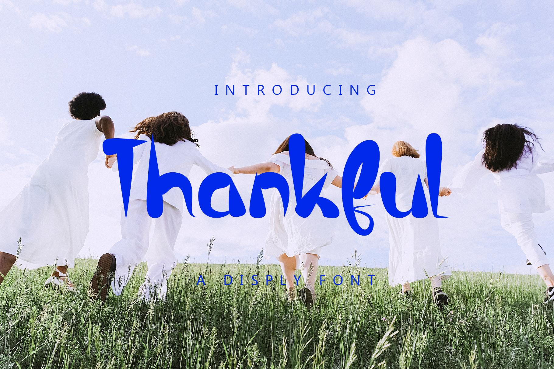 Thankful Font