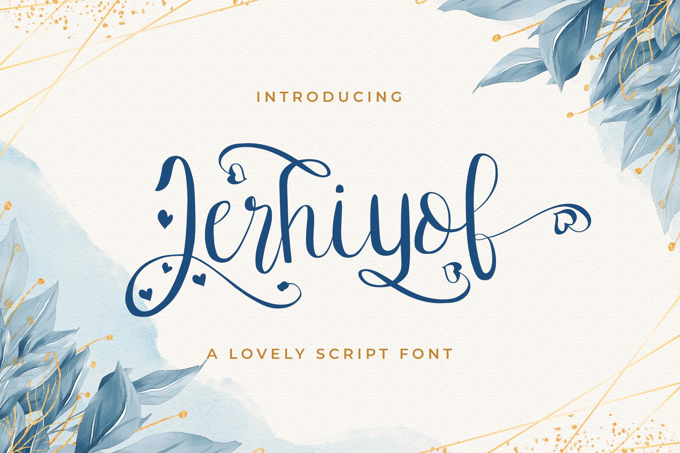 Jerhiyof Font