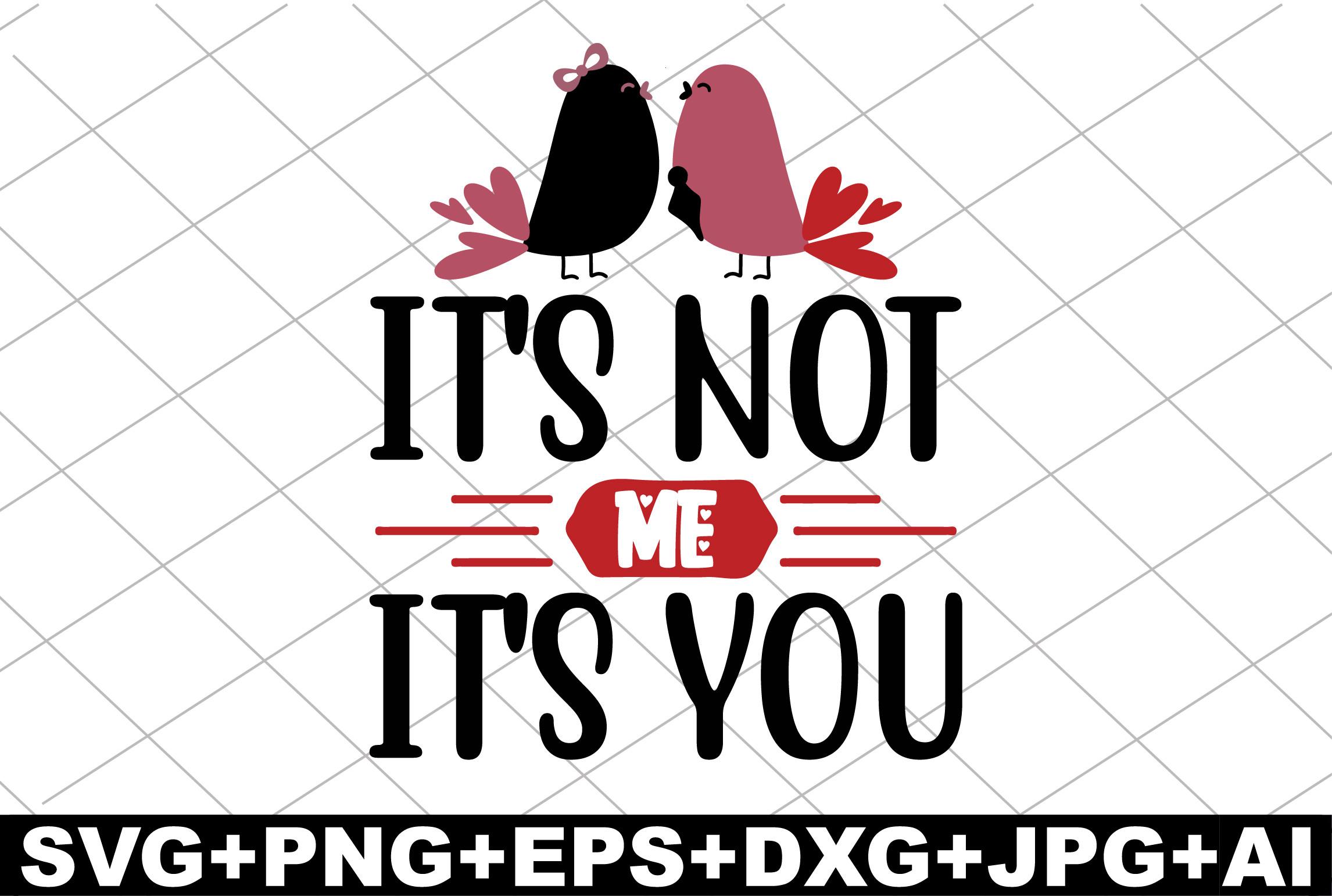 It's Not Me It's You