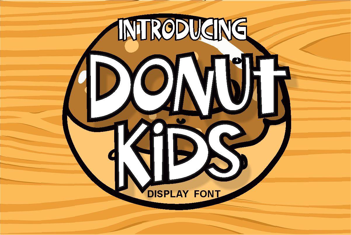 Donut Kids Font