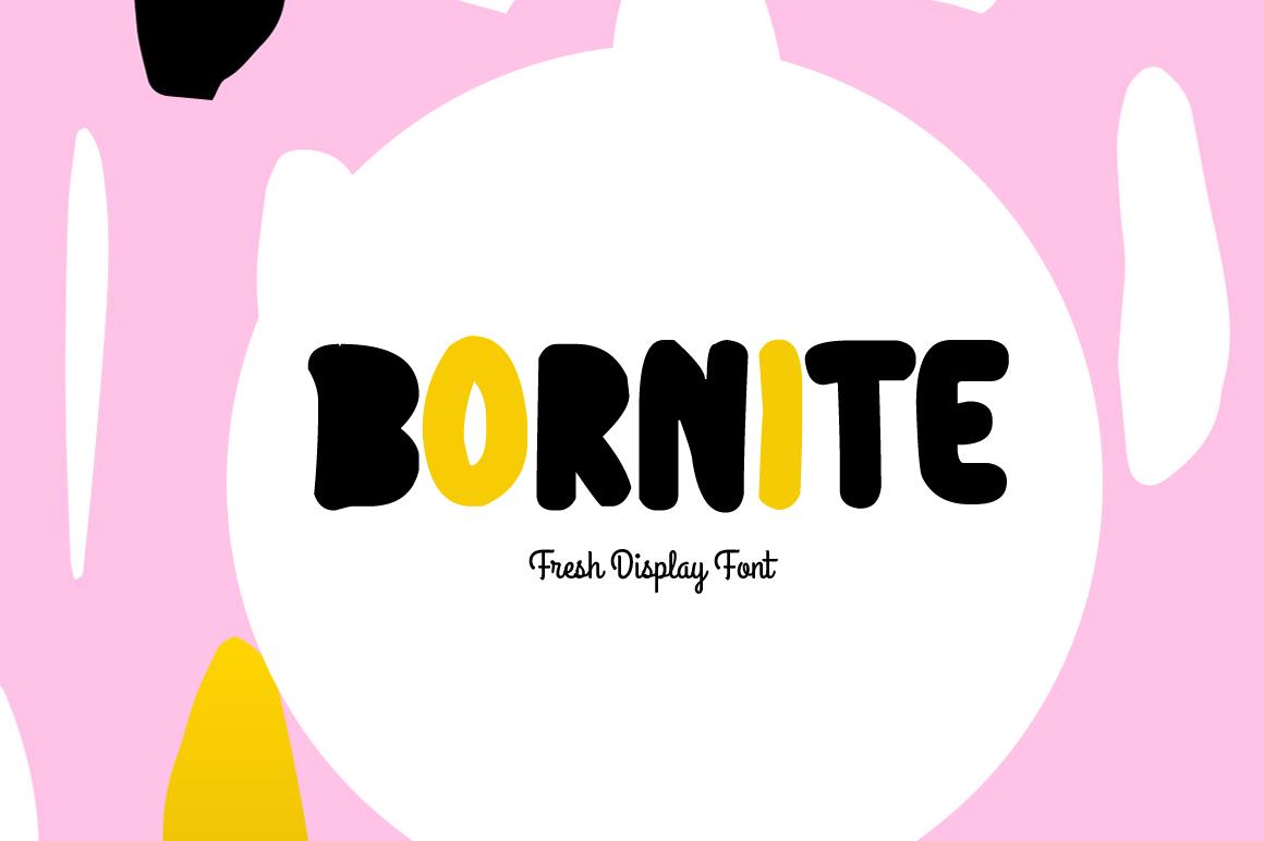 Bornite Font
